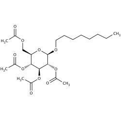 2,3,4,6-tetra-O-acetylo-b-D-glukopiranozyd oktylu [38954-67-5]